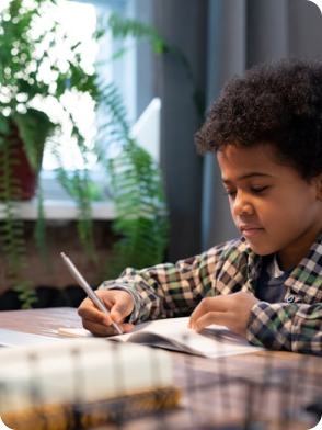 Two children playing, one in green shirt